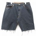 リーバイス501 ショートパンツ ブラック W38 | 古着