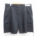 CiNTAS ショートカーゴパンツ ブラック W37 | 古着