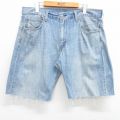 リーバイス569 ショートパンツ ヒゲ ネイビー W35 | 古着
