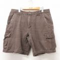 DULUTH TRADING ショートカーゴパンツ ダック地 ブラウン W36 | 古着