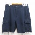CiNTAS ショートカーゴパンツ ネイビー W33 | 古着