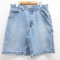 FADED GLORY ショートペインターパンツ デニム ネイビー W34 | 古着