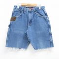 Wrangler ショートペインターパンツ ネイビー W32 | 古着
