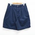 ピューリタン 00s ショートチノパンツ ネイビー W34 | 古着