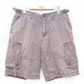 【50%OFF】W32★古着 ノースフェイス THE NORTH FACE ショート カーゴ パンツ ショーツ メンズ 00年代 00s リップストップ コットン グレー系 【spe】 25jun23 中古 ボトムス 短パン ショーパン