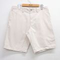 W34★古着 バナナリパブリック BANANA REPUBLIC ブランド ショート パンツ ショーツ メンズ コットン 薄ベージュ系 カーキ 25jul05 中古 ボトムス 短パン ショーパン ハーフ