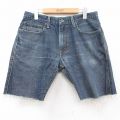 リーバイス ショートパンツ ネイビー W33 | 古着