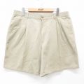 【50%OFF】W36★古着 ピューリタン ショート パンツ ショーツ メンズ 00年代 00s ベージュ カーキ 25jul10 中古 ボトムス 短パン ショーパン ハーフ
