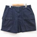 ショートブッシュパンツ ネイビー W35 | 古着