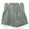 【50%OFF】W35★古着 ピューリタン ショート パンツ ショーツ メンズ 00年代 00s 緑 グリーン 25jul18 中古 ボトムス 短パン ショーパン ハーフ