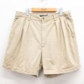 W35★古着 バナナリパブリック BANANA REPUBLIC ショート チノ パンツ チノパン ショーツ メンズ コットン ベージュ カーキ 25aug06 中古 ボトムス 短パン ショーパン