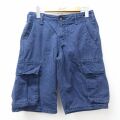 W29★古着 リーバイス Levis ショート カーゴ パンツ ショーツ メンズ コットン 紺 26mar25