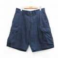 ラルフローレン カーゴショートパンツ ネイビー W33 | 古着