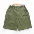 W30★古着 ショート ボーイスカウト ブッシュ パンツ ショーツ メンズ 緑系 26mar26