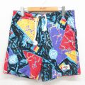 90s ショートイージーパンツ ライトブルー W32 | 古着