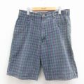 アリゾナジーンズ 00s ショートパンツ 緑チェック W35 | 古着