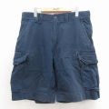 ラルフローレン 90s ショートチノパンツ ネイビー W35 | 古着