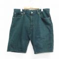 リーバイス505 ショートパンツ グリーン W37 | 古着