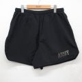 ショート ナイロン トレーニング パンツ リフレクター ブラック W32 | 古着