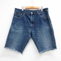 リーバイス517 ショートパンツ ヒゲ ネイビー W38 | 古着