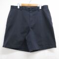 W36★古着 エルエルビーン ショート パンツ ショーツ メンズ 00年代 00s コットン ネイビー 26jun04