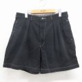 ラルフローレン 90s ショートチノパンツ ブラック 実寸W31 | 古着