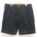 ラルフローレン ショートチノパンツ ワンポイントロゴ ブラック 実寸W38 | 古着