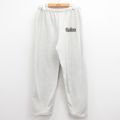 W35★古着 チャンピオン Champion スウェット パンツ メンズ 90年代 90s NFL ピッツバーグスティーラーズ USA製 グレー 霜降り アメフト スーパーボウル 25aug06 中古 ボトムス ロング