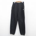 W35★古着 スウェット パンツ メンズ BIGDOGS ワンポイントロゴ 黒 ブラック 25sep22 中古 ボトムス ロング