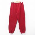 W33★古着 ラッセル スウェット パンツ メンズ 90年代 90s 無地 USA製 エンジ 25oct17 中古 ボトムス ロング