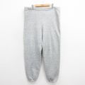 W35★古着 スウェット パンツ メンズ 80年代 80s 無地 USA製 グレー 霜降り 25oct23 中古 ボトムス ロング