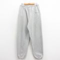 W33★古着 チャンピオン champion スウェット パンツ メンズ 90年代 90s ワンポイントロゴ グレー 霜降り 25oct23 中古 ボトムス ロング