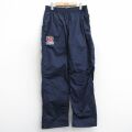 W33★古着 ナイロン パンツ メンズ 90年代 90s エコノメデスジャガーズ 紺 25nov21