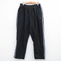 W34★古着 チャンピオン Champion ジャージ パンツ メンズ 90年代 90s ワンポイントロゴ 黒 25nov27
