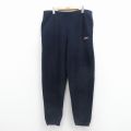 W37★古着 ノーティカ ブランド フリース パンツ メンズ 90年代 90s コンペティション USA製 紺 26jan08