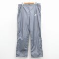 W34★古着 ナイキ NIKE パンツ メンズ 80年代 80s ワンポイントロゴ グレー【spe】 26jan24