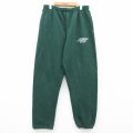 W33★古着 ジャージーズ スウェット パンツ メンズ 90年代 90s ホッケー USA製 緑 26feb09