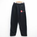 W36★古着 チャンピオン champion スウェット パンツ メンズ コミュニティカレッジ 黒 26feb24