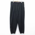 W38★古着 ナイキ NIKE イージー パンツ メンズ 00年代 00s ワンポイントロゴ 黒 26feb26