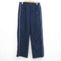 W34★古着 ナイキ NIKE パンツ メンズ 00年代 00s ワンポイントロゴ 紺他 26mar10