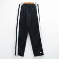 W31★古着 ナイキ NIKE ジャージ トラック パンツ メンズ ワンポイントロゴ 黒 26mar19