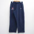 W32★古着 ナイキ NIKE スウェット パンツ メンズ バスケットボール 紺 26mar25