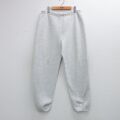 W34★古着 ラッセル スウェット パンツ メンズ 90年代 90s 無地 USA製 薄グレー 霜降り 26apr14