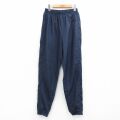W27★古着 リーボック ナイロン パンツ メンズ 90年代 90s ワンポイントロゴ 濃紺 26apr14