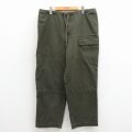 STRUCTURE W38パンツ グリーン | 古着