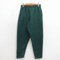 W32★古着 スウェット パンツ メンズ 90年代 90s 無地 USA製 緑 26apr30