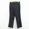 W36★古着 ビンテージ スラックス パンツ メンズ 60年代 60s タロン 黒 26feb28