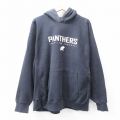 【20%OFF】XL★古着 長袖 チャンピオン Champion リバースウィーブ パーカー メンズ 00年代 00s サウスライオンパンサーズ フットボール 大きいサイズ 黒 ブラック 25sep22 中古 スウェット スエット トレーナー トップス
