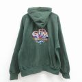 【20%OFF】XL★古着 長袖 チャンピオン Champion リバースウィーブ パーカー メンズ 00年代 00s GFM 刺繍 大きいサイズ 緑【spe】 25nov25