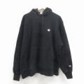 【20%OFF】XL★古着 長袖 チャンピオン Champion リバースウィーブ パーカー メンズ ワンポイントロゴ 大きいサイズ 25nov26
